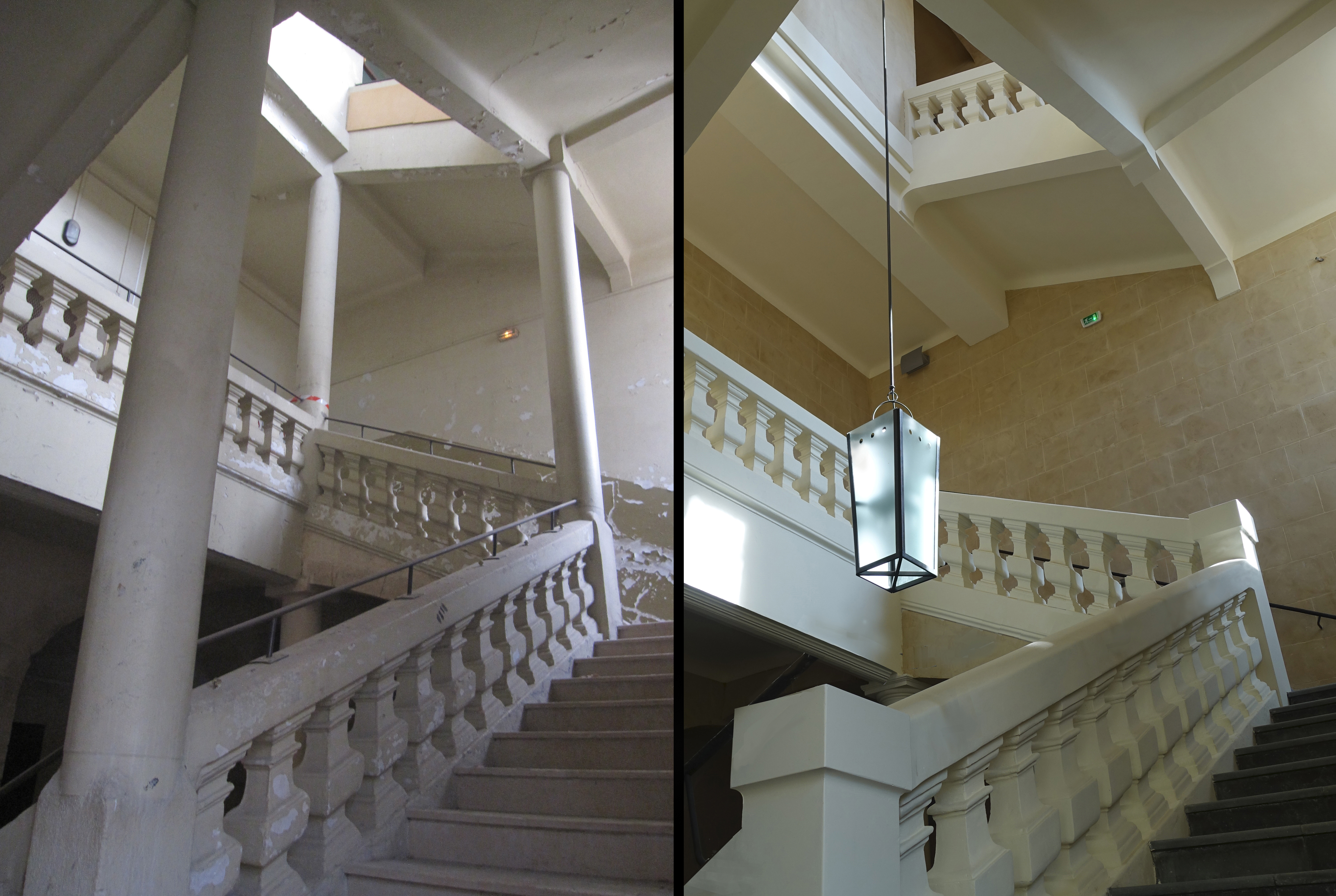 Aix en Provence - Escalier Monumental Collège Mignet (13)
