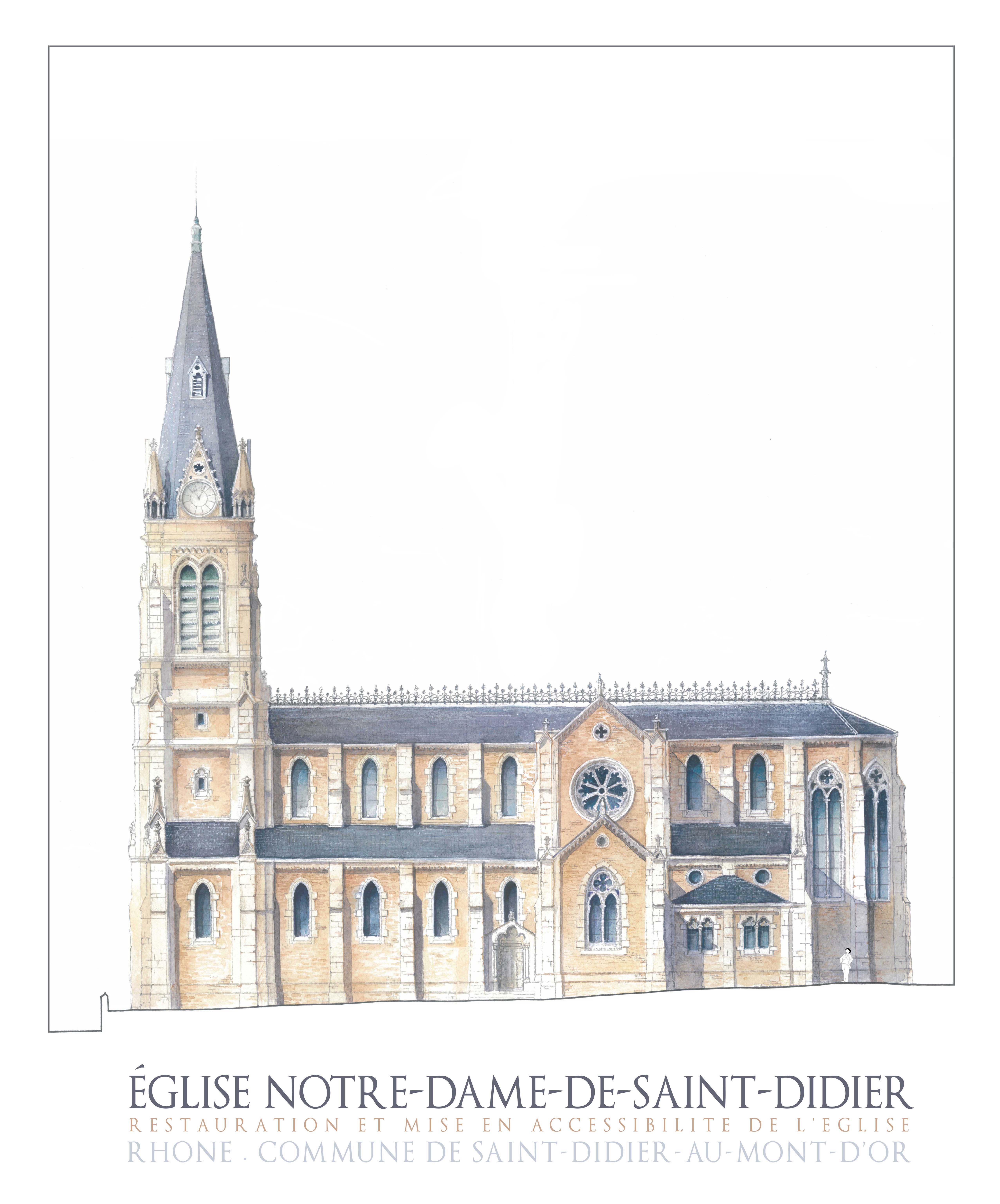 Saint-Didier-au-Mont-d'Or - Église Notre-Dame (69)