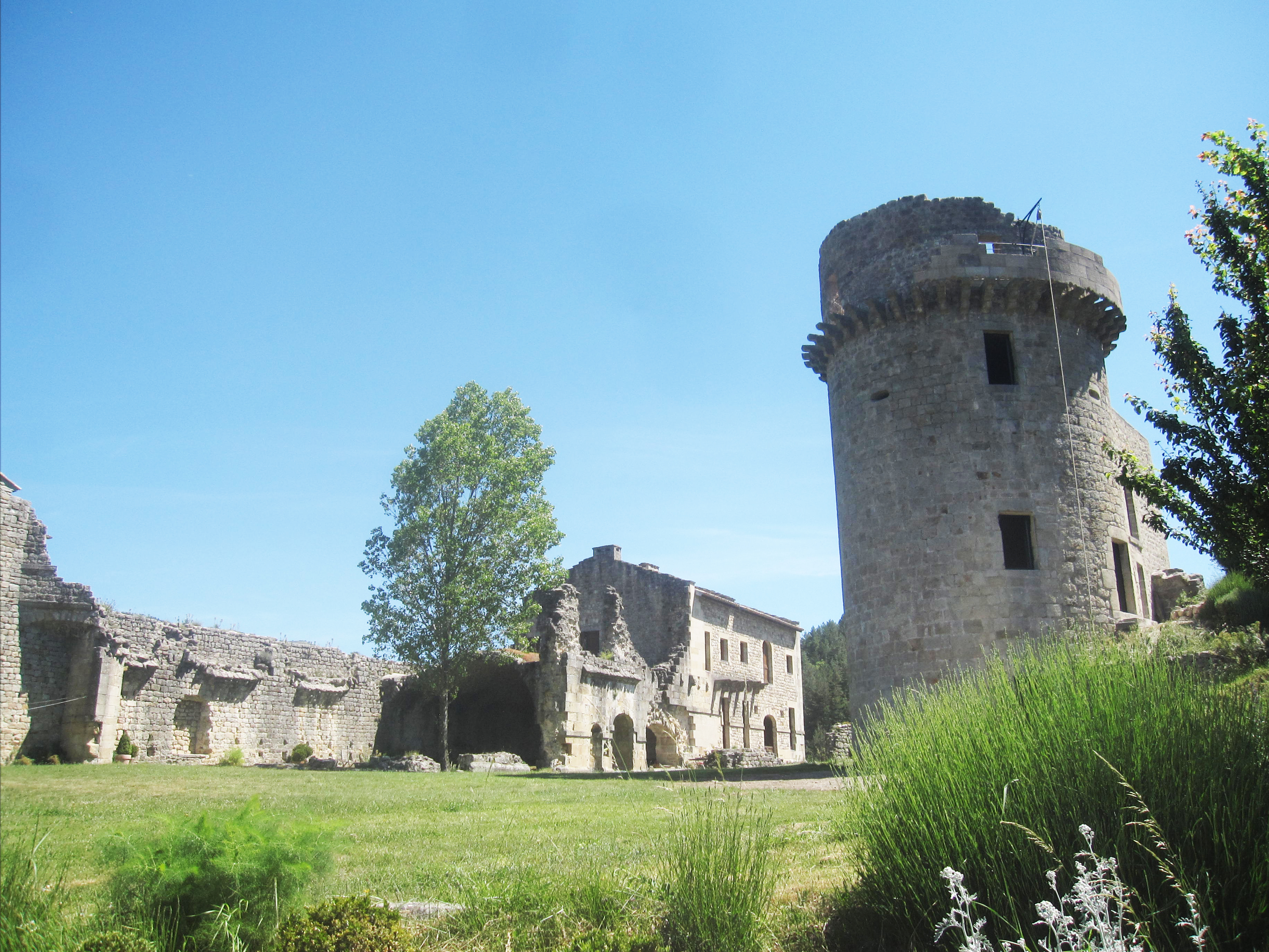 Saint-Michel-de-Boulogne - Château de Boulogne (07) Tour Casso