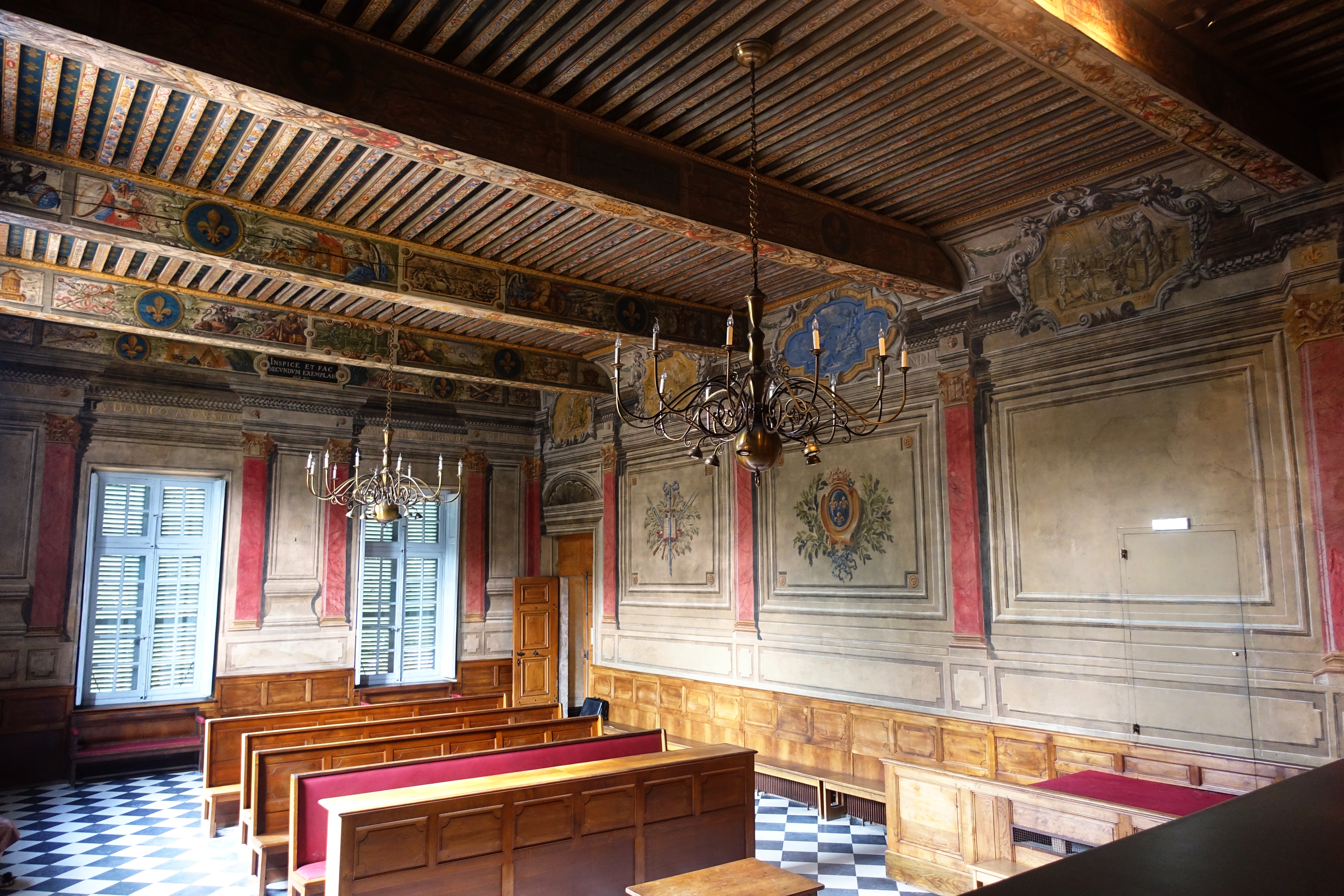 Trévoux - Ancien Parlement de Dombes (01) Salle d’Audience
